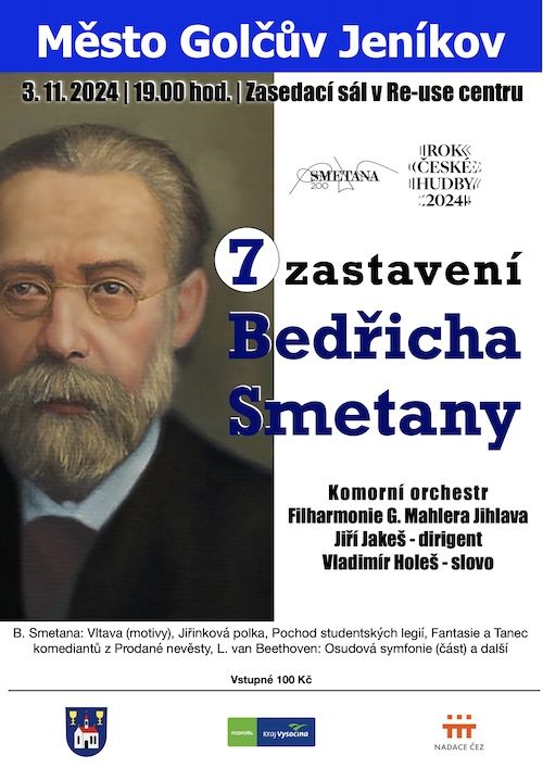 7 zastavení Bedřicha Smetany